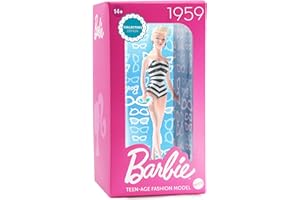 Teen-Age Fashion Model Barbie Collectible Doll (1959) – Vintage Barbie Dolls for Barbie Collector Dolls Fans, Rare Limited Ed
