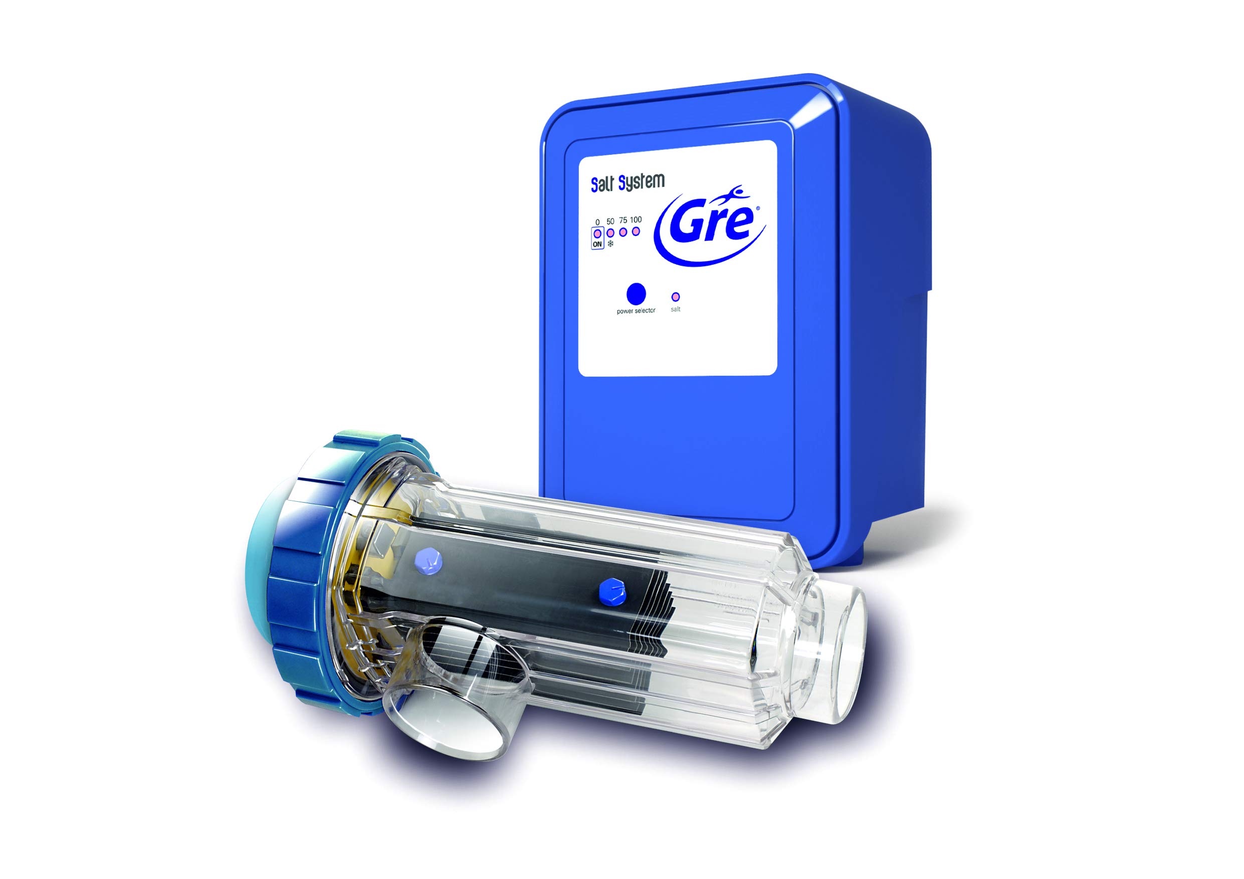 GRE SCG60 Salt Chlorinator - Blue