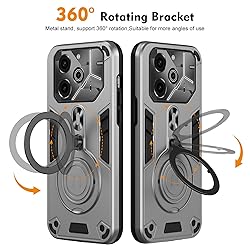 Kukoufey Drop Protection Case Compatible with Tecno