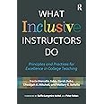 What Inclusive Instructors Do