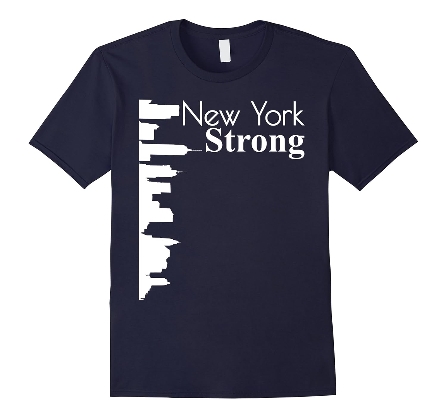 New York City NYC Strong T Shirt - NY Pride Skyline Tee-ANZ