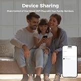 WOOX Smart Plug Energy Monitor 13A WiFi Alexa Google Voice Timer 4 Pack R6130 view 6