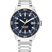 Amazon.com: Tommy Hilfiger Men's Quartz Stainless Steel and