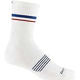 Darn Tough Vermont Men's Element Micro Crew Lightweight Running Socks | 55% Merino Wool, True Seamless Toe, fast-drying, keeps feet dry, arch support, pairs with running shoes, knit in Vermont USA