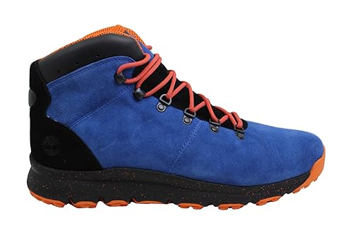 timberland world hiker mid blue