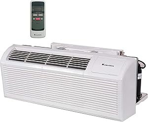 KLIMAIRE PTAC 15000 Btu 10.6 EER Air Conditioner with 3.5kW Electric Heater 208-230V