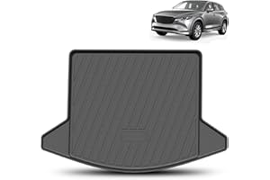 FIILINES Cargo Mat for Mazda CX5 CX-5 2017-2025 Trunk Mat All Weather Waterproof Odorless Trunk Cargo Liner CX-5 Accessories 