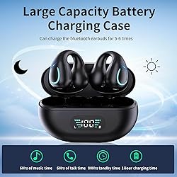 Open Ear Clip Wireless Earbuds Bluetooth