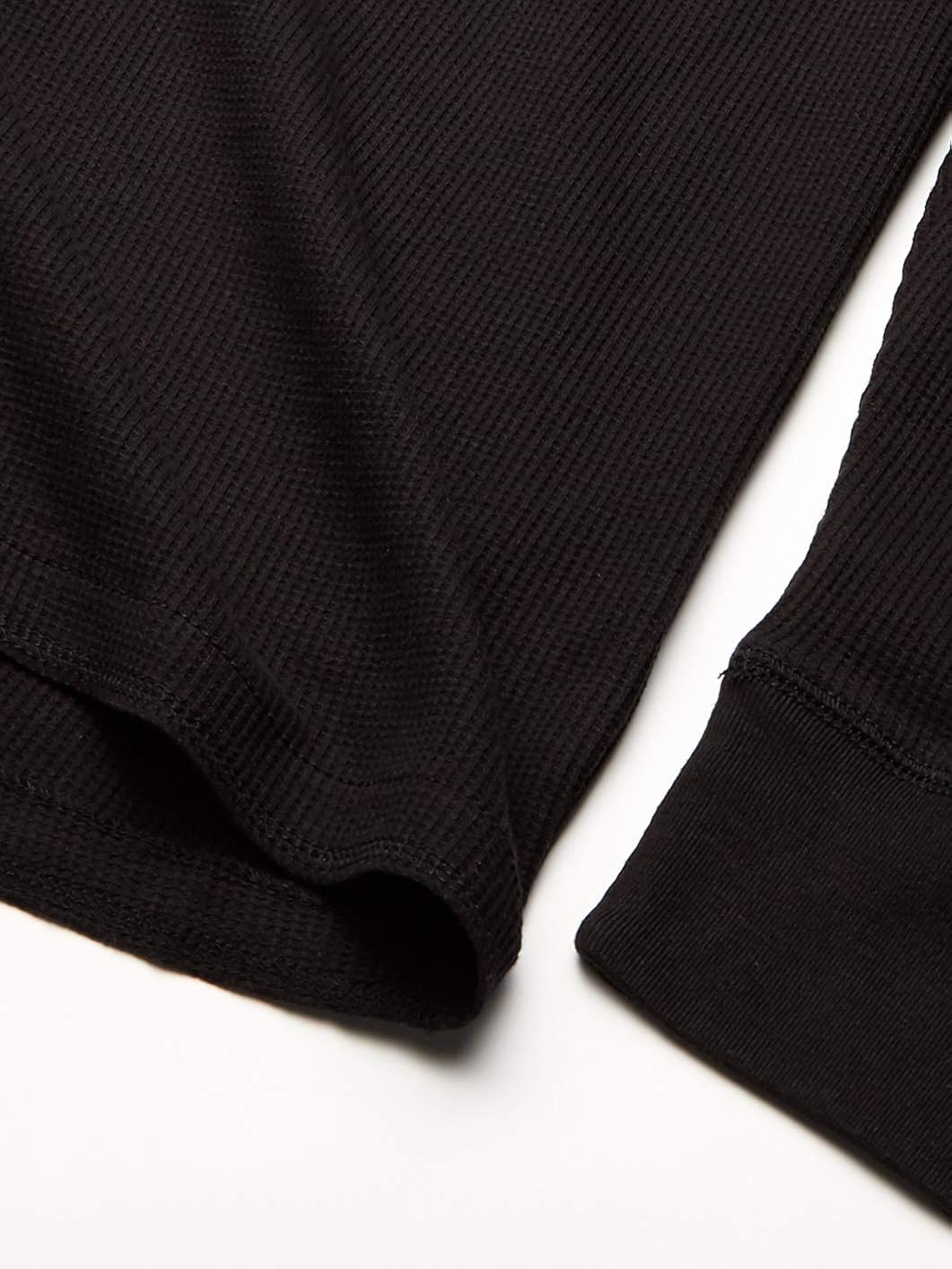 Wrangler Authentics Men's Long Sleeve Waffle Henley at  Men’s Clothing store