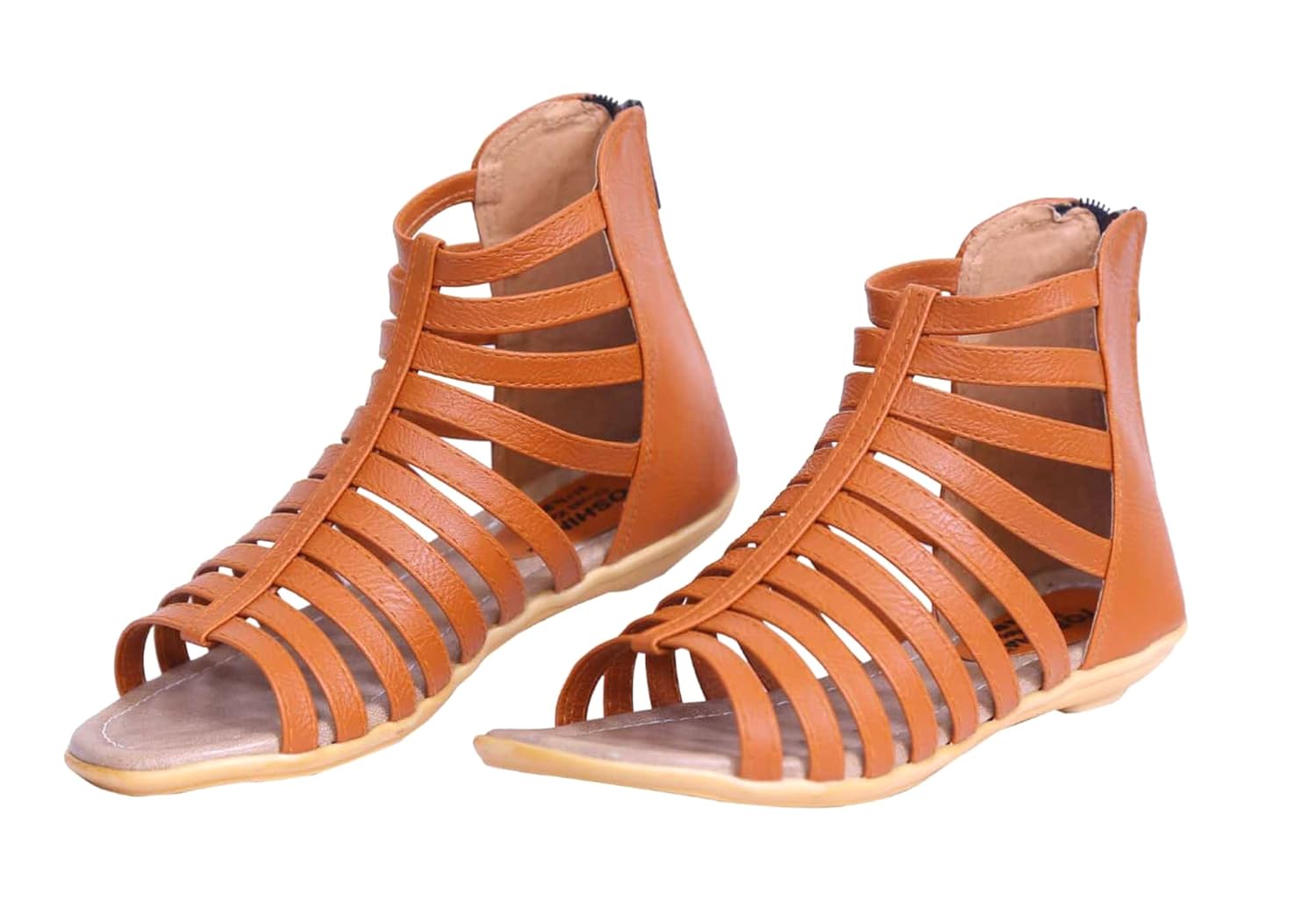 womens fashion pro black flat gladiators