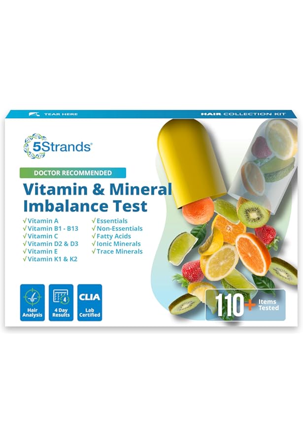 Amazon.com: Toxic & Essential Hair Elements Test : Health & Household