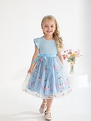 Sinhoon Toddler Girl Tulle Dress Summer Ruffle