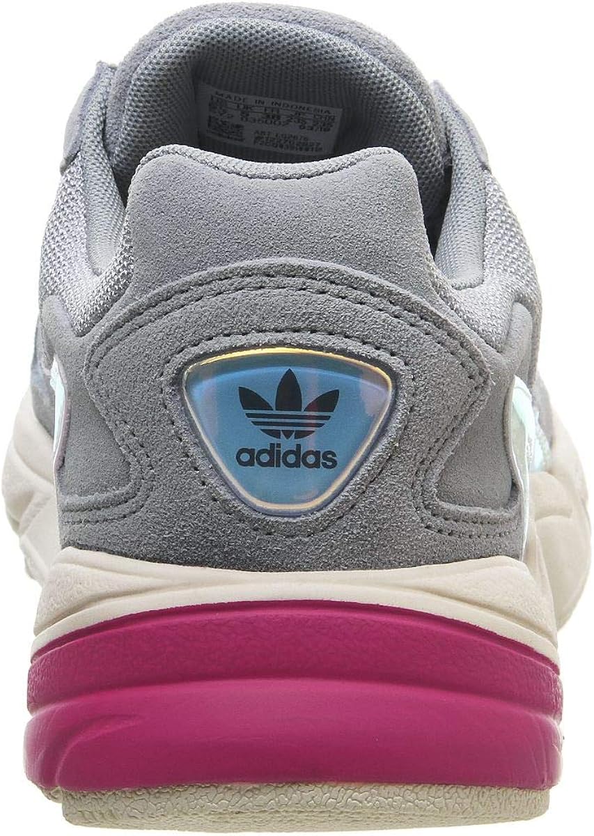 adidas falcon light grey real magenta iridescent