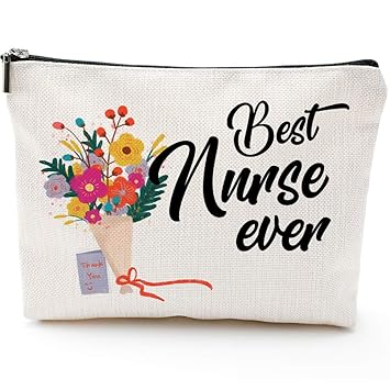Amazon Com Jenzys Nurse Heartbeat Makeup Bag Beauty