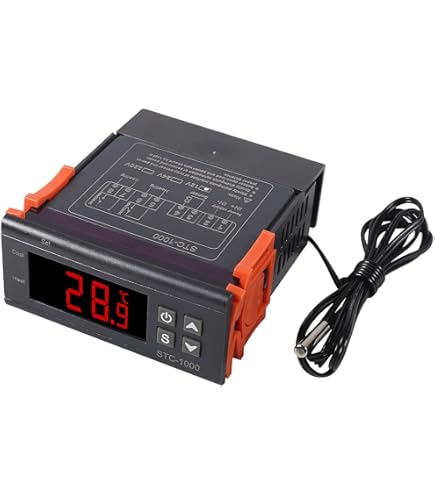 STC-1000 220V AC All Purpose Digital Temperature Controller At ₹ 270/piece In New Delhi - Foto 4
