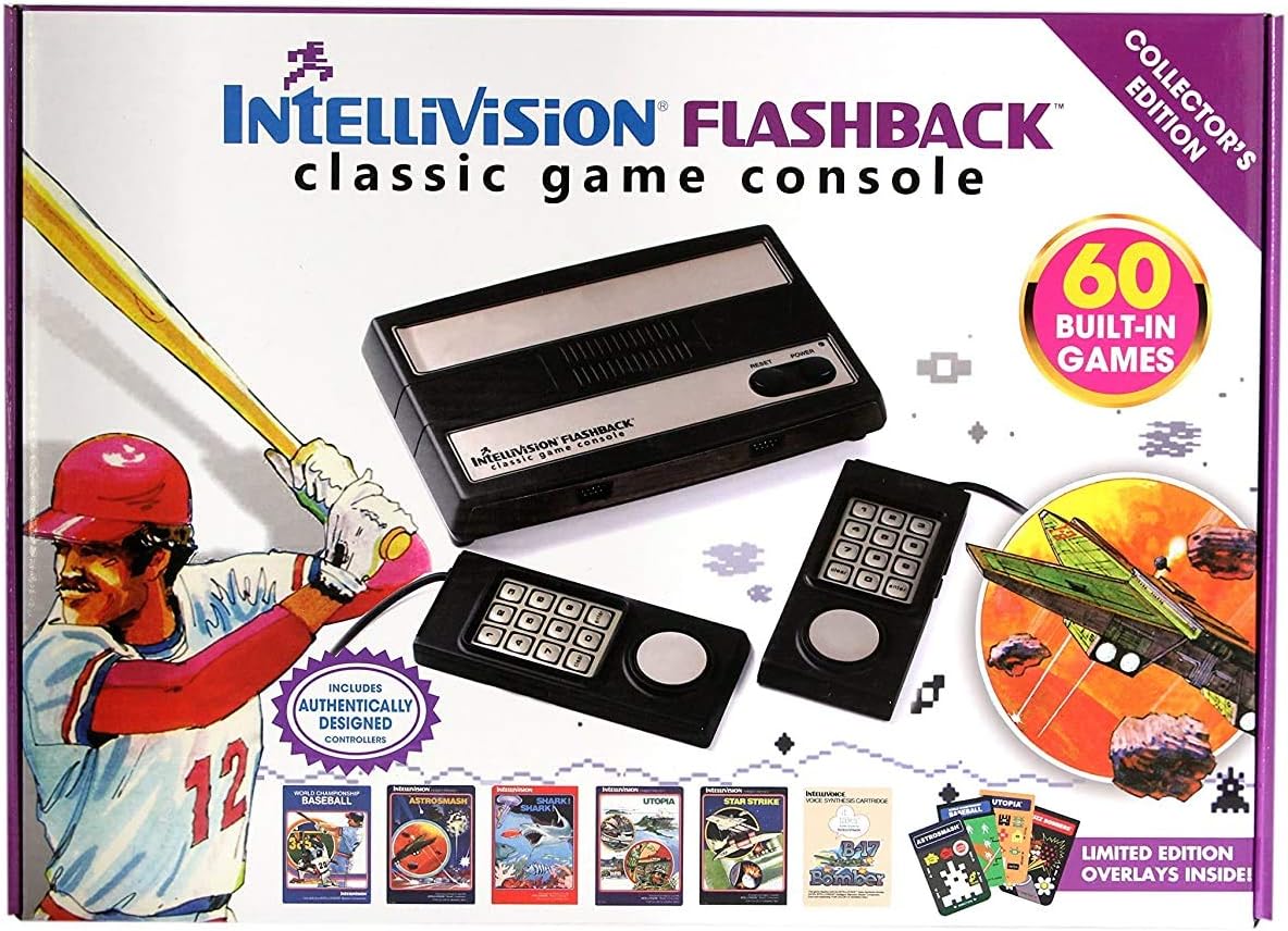 IntelliVision Flashback Classic Game Console Deluxe Collector's Edition by Intellivision Productions