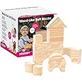 Edushape Wood-Like Soft Blocks, 30 Pieces - Nurture Imagination and Spark Creativity Toys Ideal Birthday Present - for Kids Aged 3+
