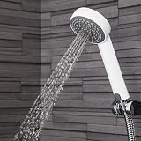 Aqualisa Aquastream Thermo Mixer Shower Adjustable Head White Chrome Low view 6