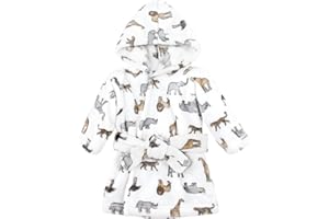 Hudson Baby Unisex Baby Plush Animal Face Bathrobe