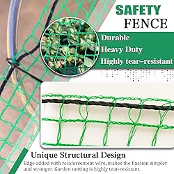 Hortifan Temporary Fence Plastic Mesh Fencing, 4FT
