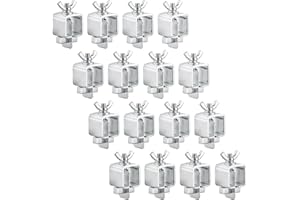 MAOPINER Butt Welding Clamps, 16 Pack Small Welding Clamps Auto Body Panel Clamps for Edge to Edge Welding