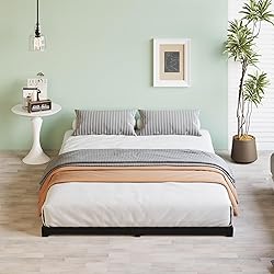 Fly-CTsoar 3 Inch Low King Bed Frame Heavy Duty