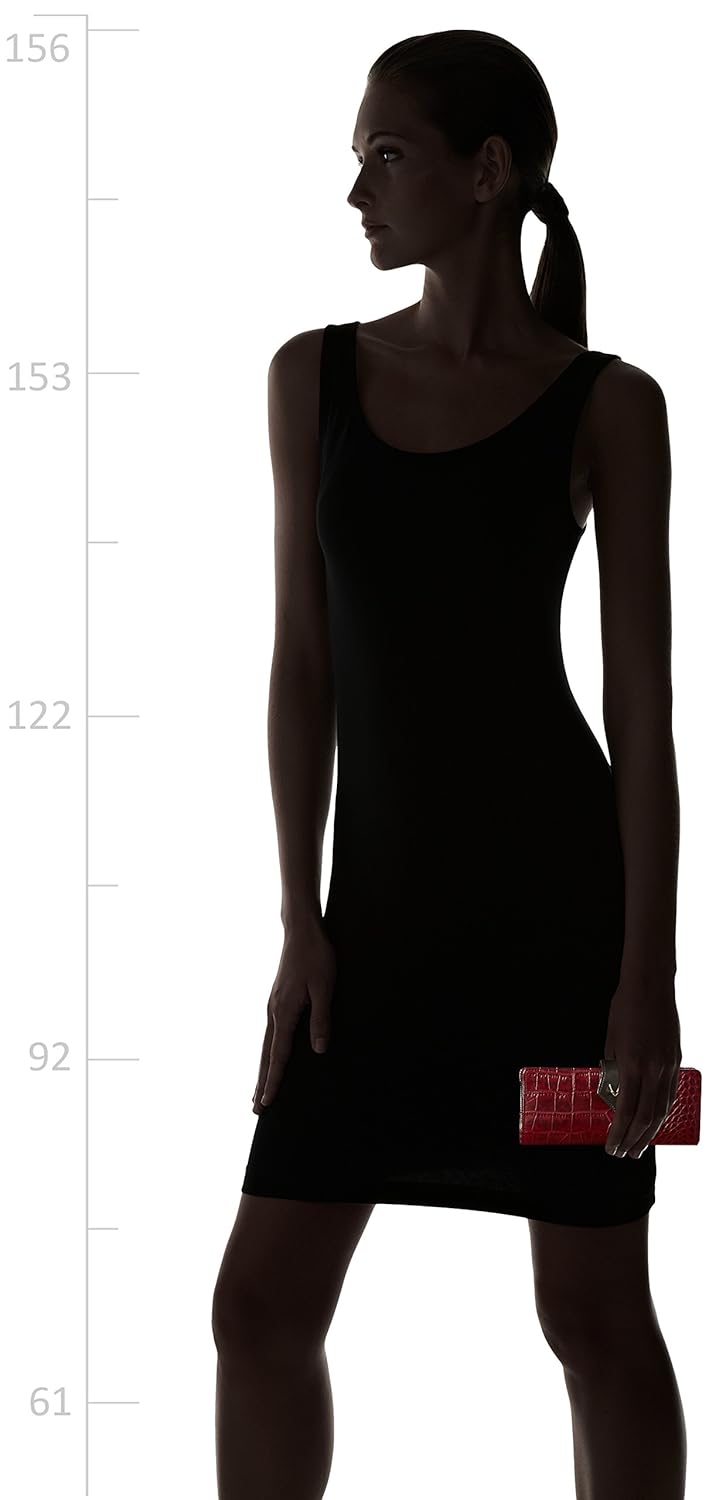 hidesign women's clutch (red)