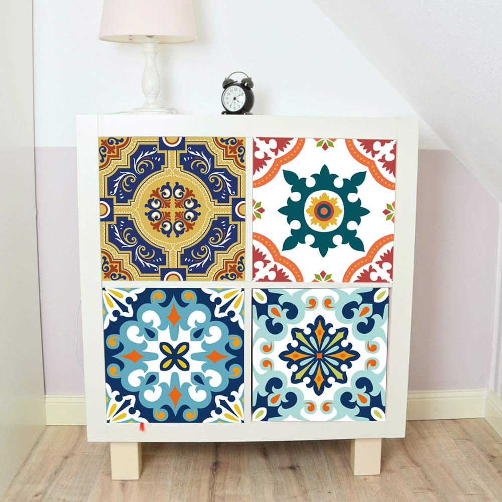 Furniture Sticker/Decals 33cmX33cmX4PCS for IKEA KE Expedit Kallax Shelving Unit Bookcase Storage Home Furniture Decor DIY Peel & Stick Sticker