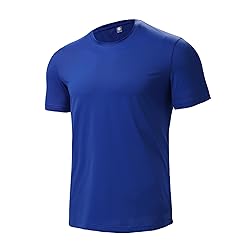Men’s Royal Blue Short Sleeve Quick Dry Moisture