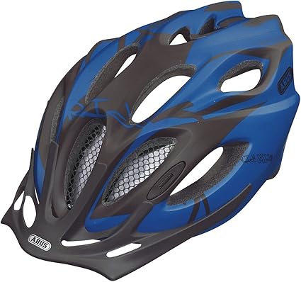 Abus Kinder Fahrradhelm Chaox Black Blue S 48 54 Cm Amazon De Sport Freizeit