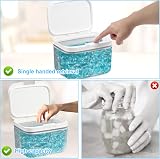 RHAIQBVC Laundry Pods Container 2.8L Large Double-Seal Lid with Measuring Cup view 5