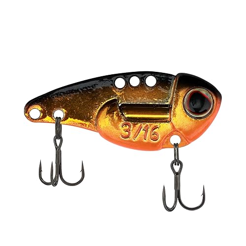 Berkley ThinFisher Fishing Lure, Spray Tan, 3/16 oz, Upgraded Cosmetics, Integrated Rattle Chamber, 3 Pull Points with Quick Change Snap, Custom Fusion19 Trebles