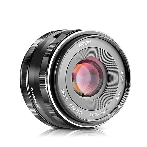 Meike 35mm Manual Focus Prime Lens for Micro 4/3 MFT M4/3