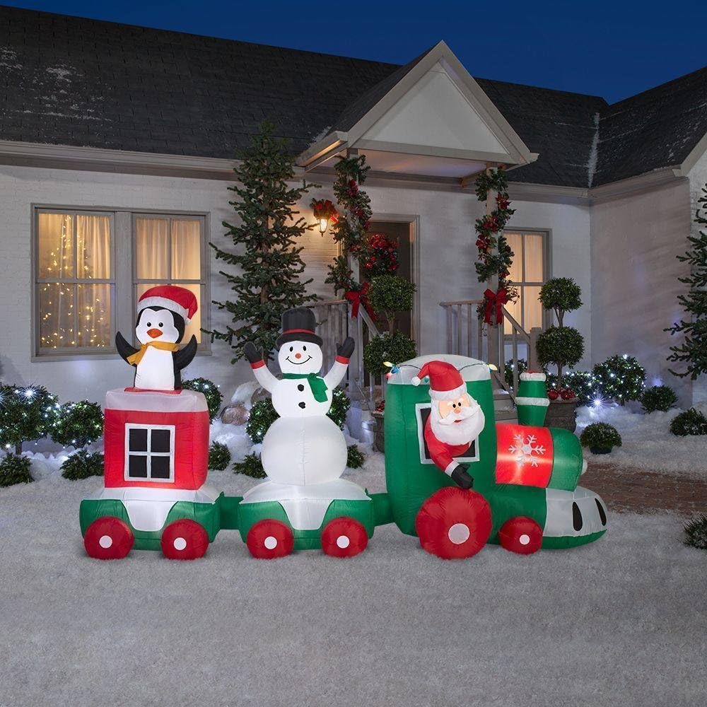 home accents christmas tree train
