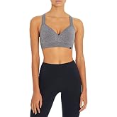 Marika womens Johanna Molded Cup Seamless Sports Bra, Heather Charcoal, Small US