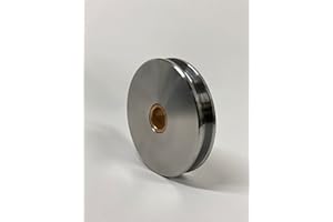 ALP Auto Lift Parts Steel Cable Sheave 4" X 3/4" Center Hole for Surface Mount Lifts Including Benwil GPOA Series, American Lifts, Team Lifts, Gemini Lifts, Grand and New Grand Lifts