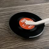 TRIXES Vintage Vinyl Record Pizza Cutter Novelty Gadget Kitchen Tool view 4