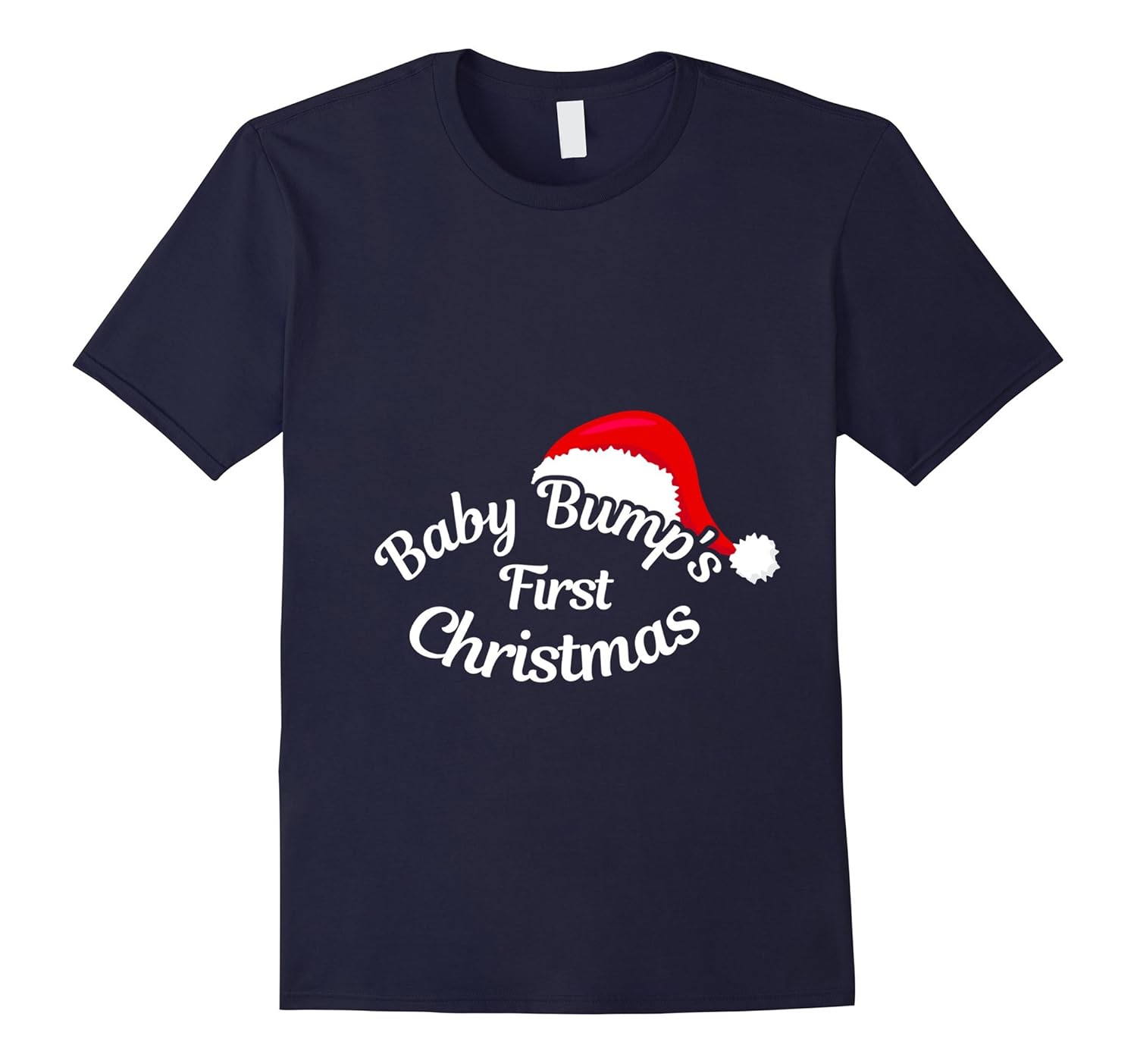 First Christmas Pregnancy T-shirt-ANZ