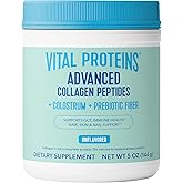 Vital Proteins® Advanced Collagen + Colostrum + Prebiotic Fiber, 2.5g VERISOL® Collagen Peptides, Supports Gut, Immune Health