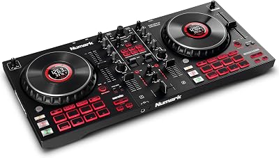 Numark Mixtrack Platinum FX Serato DJ Controller 4 Decks with Jog Displays