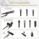 TONOR T35 Microphone Stand with Tablet Holder Tripod Boom Arm Heavy Duty view 3