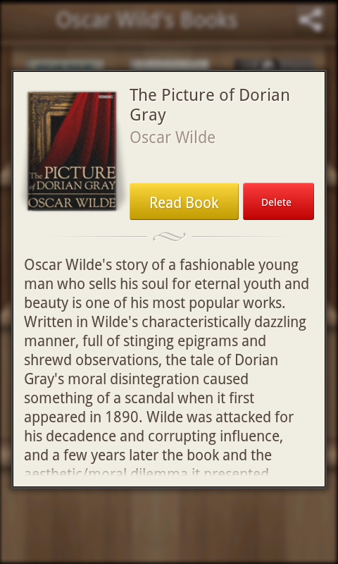 Oscar Wild's books
