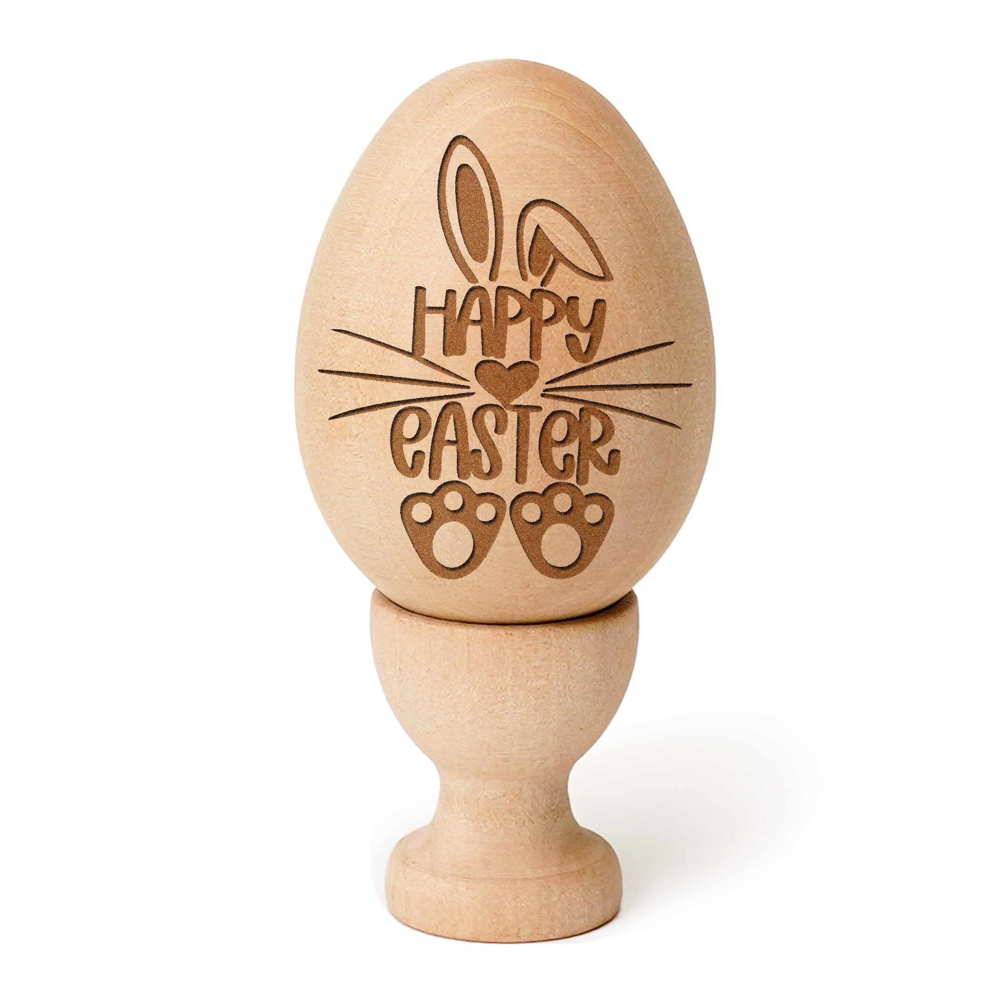Happy Easter Decorations, Wooden Bible Verse Resurrection Eggs, Rabbit Bunny Christian Religious Spring Gifts For Friends Family Adults, Christian Jesus Religious Gift For Adults Friends, Easter Table