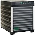 LEM Products MightyBite 10-Tray Dehydrator, Food Dehydrator for Beef Jerky, Meat, Vegetables, and Fruits, Includes Dryer Machine and 10 Trays, Black