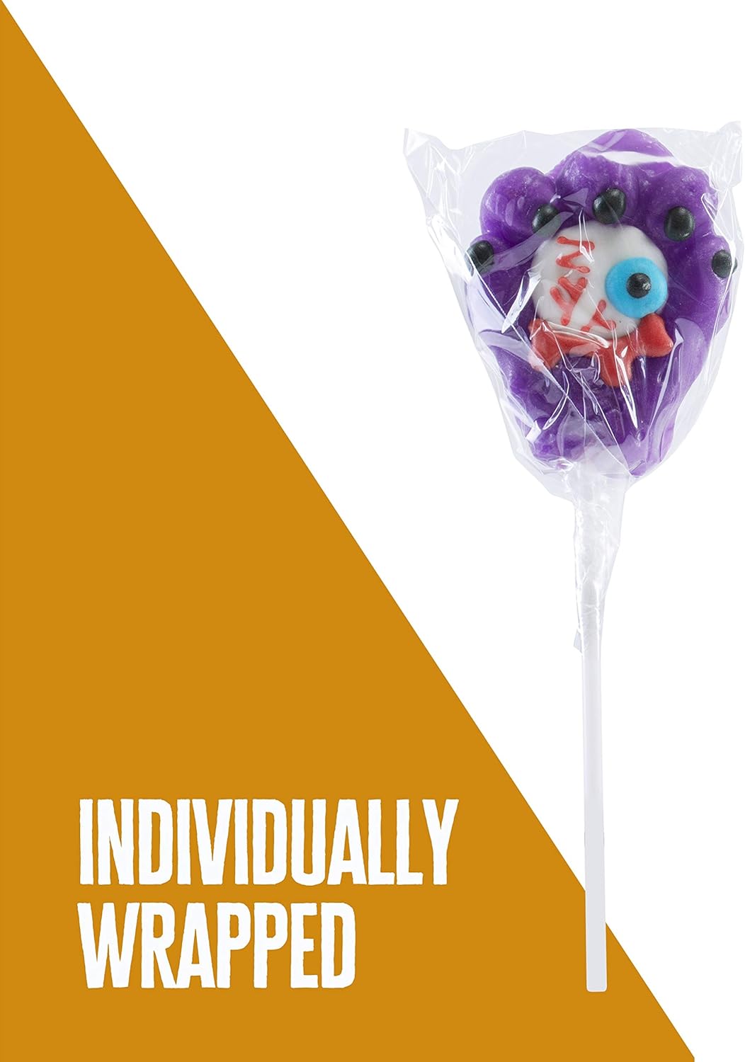 Prextex Halloween Themed Lollipops (12 Pack) Great for Halloween Goody Bags or Halloween Candy: Toys & Games