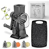 Rotary Cheese Grater Shredder Cheese Grater Vegetable Slicer Manual Food Slicer Grater Hand Crank Cheese Grater Manual Vegeta