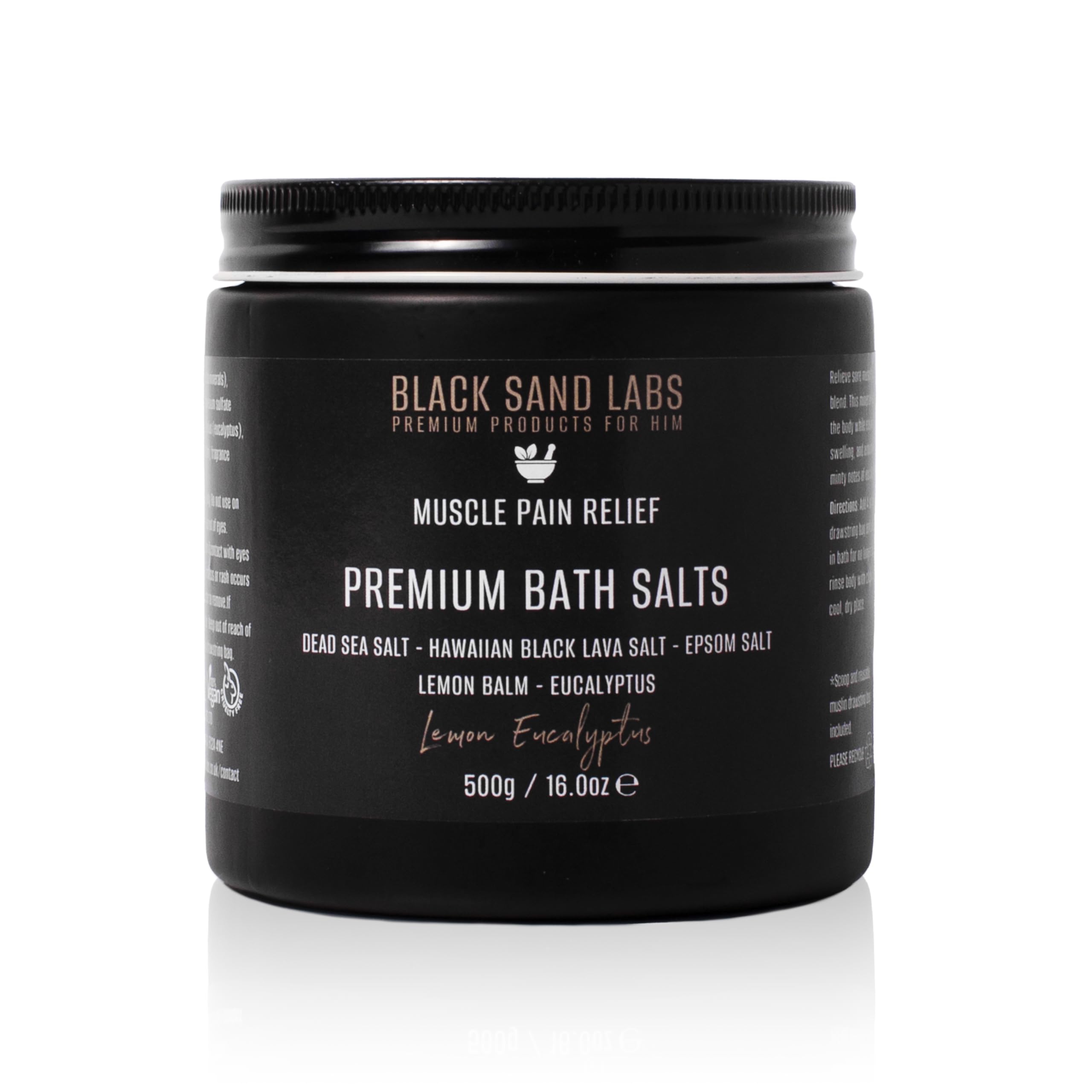 Mua Premium Bath Salts for Him, Premium Blend of Dead Sea, Hawaiian Black Lava & Epsom Salts for