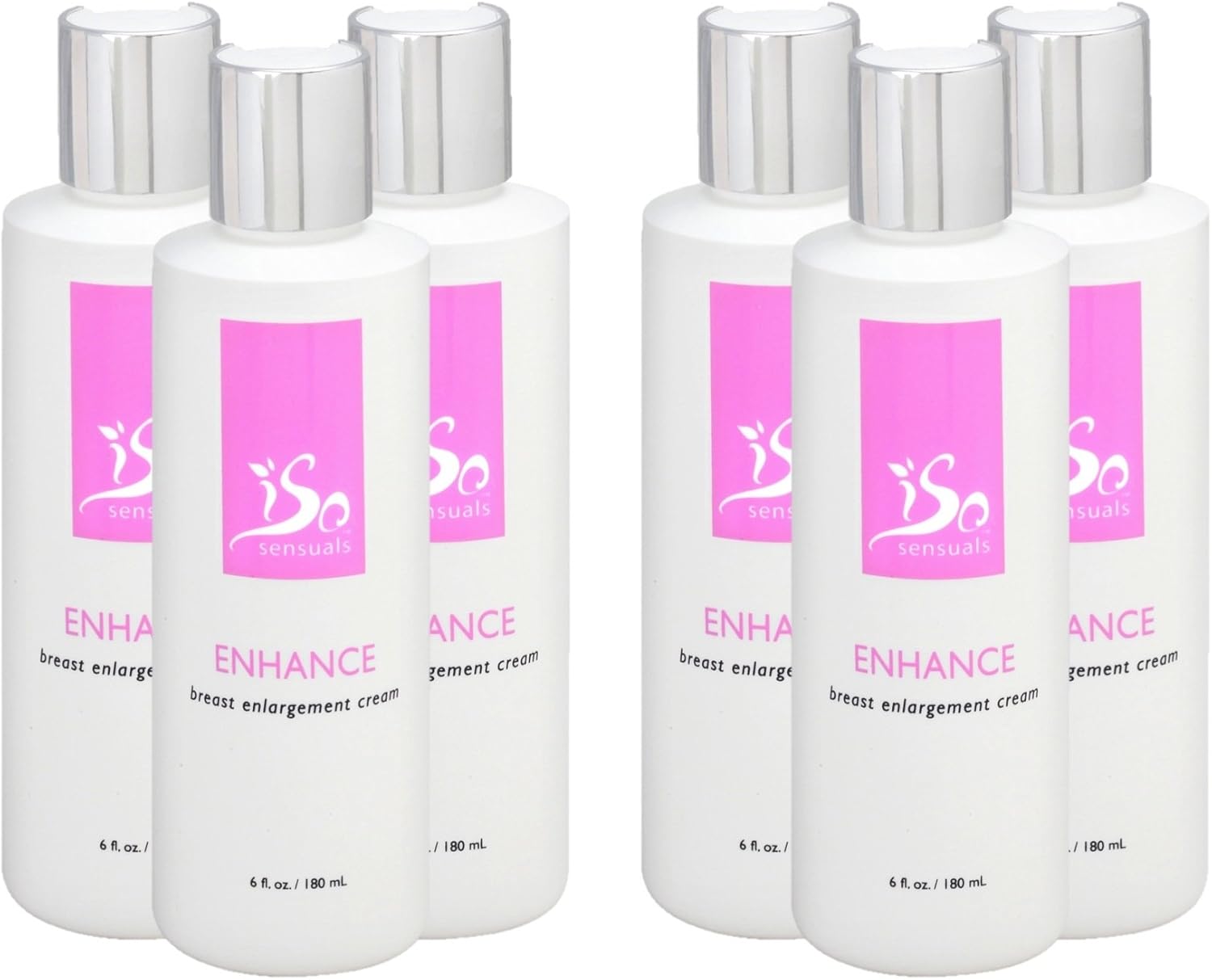 IsoSensuals Enhance Breast Enlargement Cream 6 Bottles