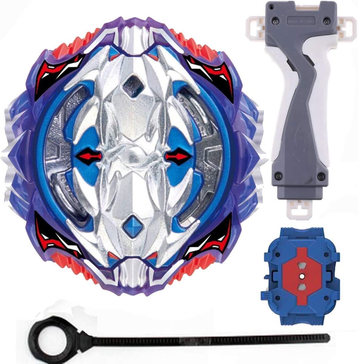 CuteBoy Burst B-118 Booster Starter Vol.11 No.1 Vise Leopard.12L.Ds with Launcher + Grip Set Top Toys for Kids B118