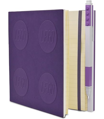 Amazon.com : IQ LEGO Stationery Locking Notebook with Gel Pen